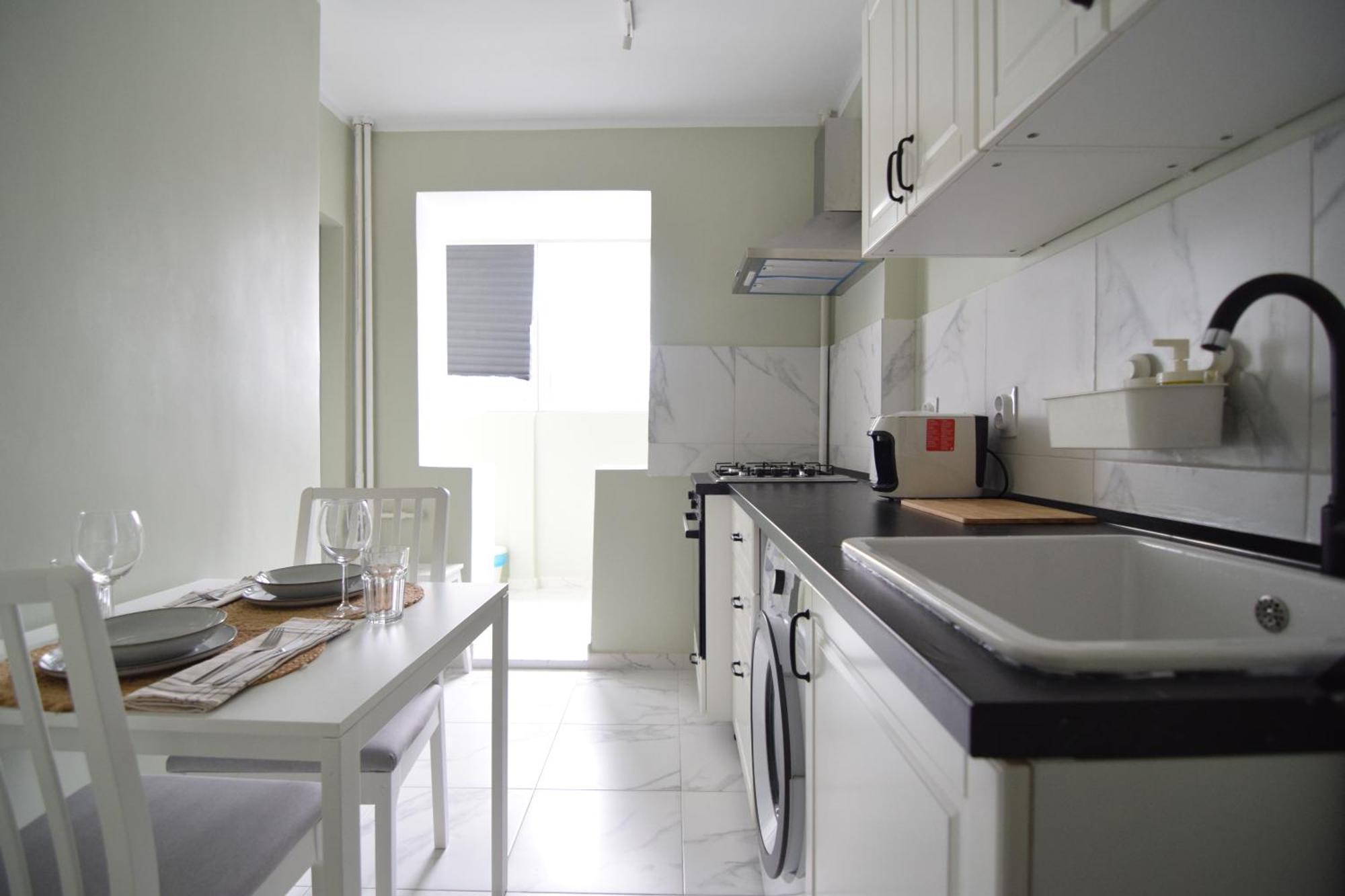 Stylish Apartment With Video Projector Bucharest Exterior photo