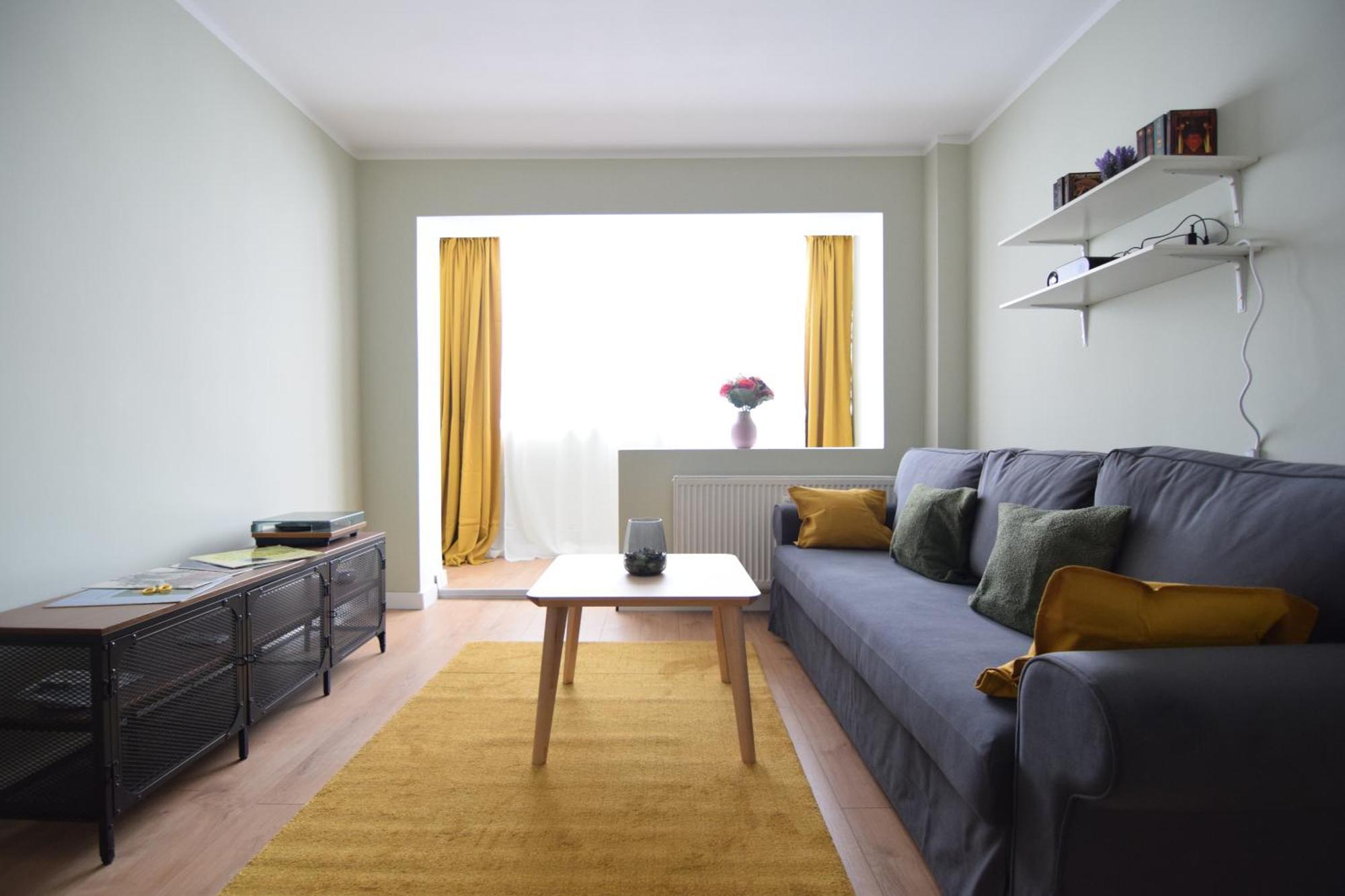 Stylish Apartment With Video Projector Bucharest Exterior photo
